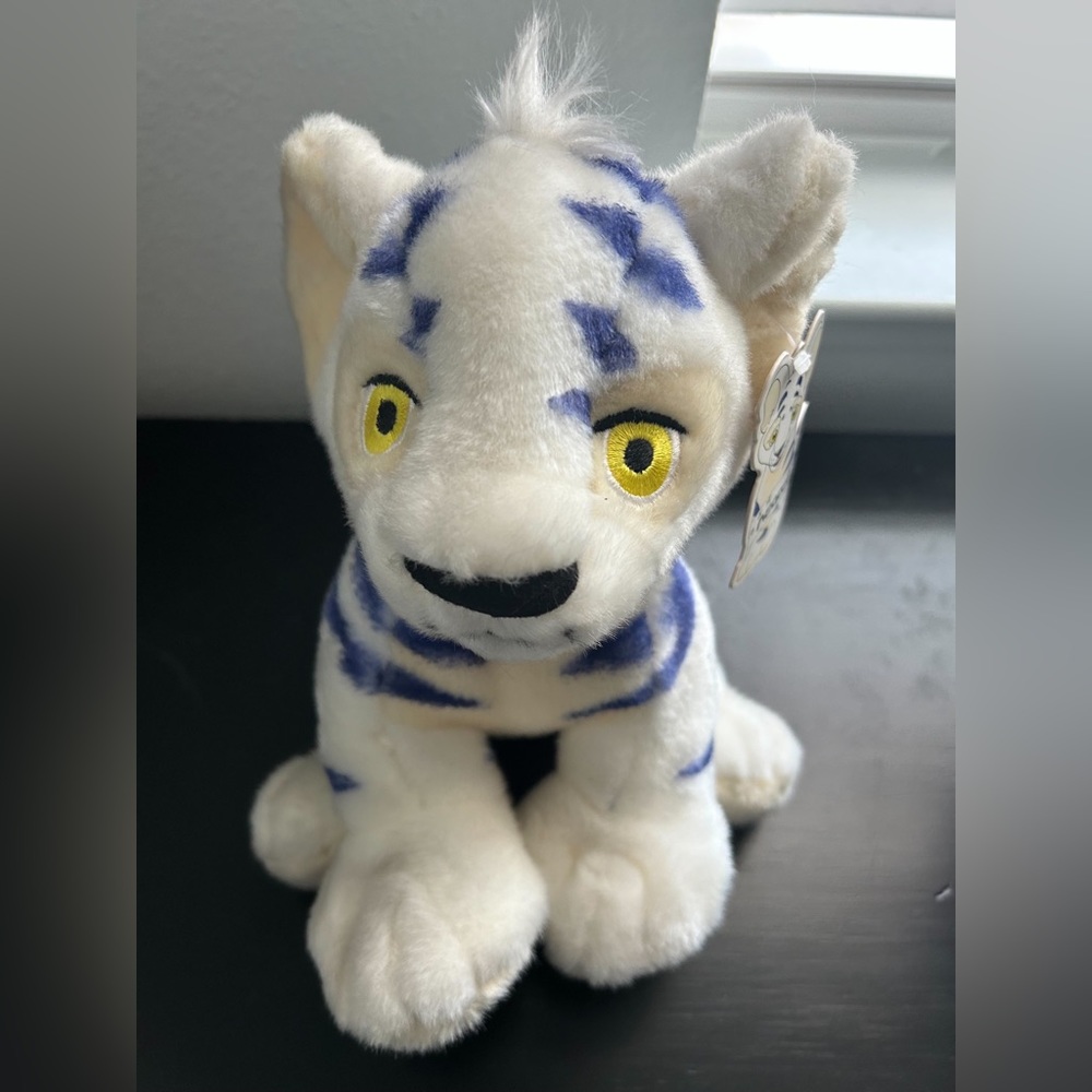RARE White Kougra Neopet Plush Limited Too